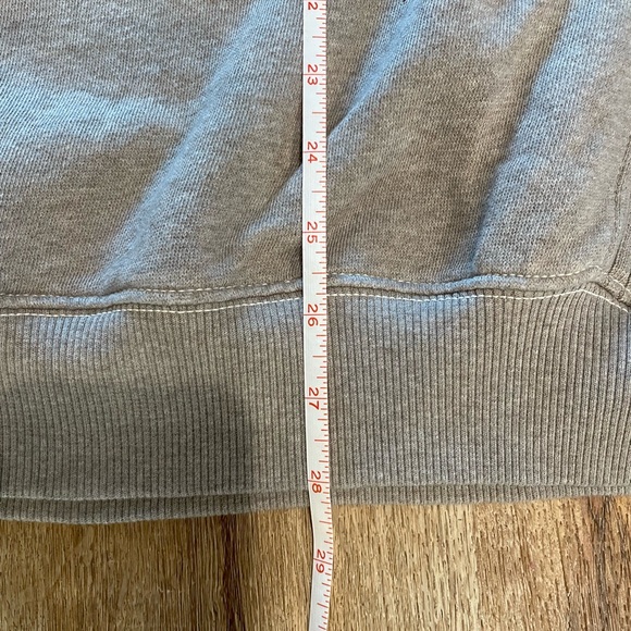 Aerie Tres Chic Sweatshirt NWT Medium Taupe - Picture 11 of 12